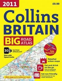 2010 Collins Big Road Atlas Britain