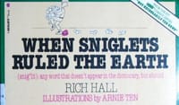When Sniglets Ruled the Earth Sniglit