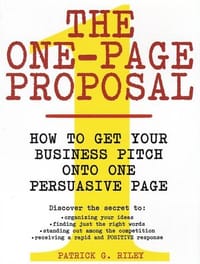 The One-Page Proposal