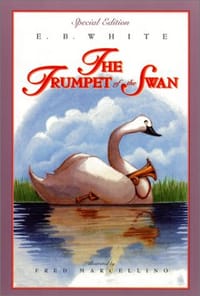 书籍 The Trumpet of the Swan的封面