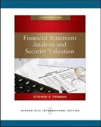 书籍 Financial Statement Analysis and Security Valuation的封面