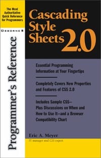 书籍 Cascading Style Sheets 2.0 Programmer's Reference的封面