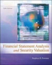 书籍 Financial Statement Analysis and Security Valuation的封面