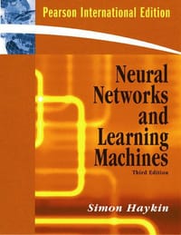 书籍 Neural Networks and Learning Machines的封面