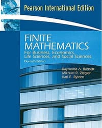 Finite Mathematics for Business, Economics, Life Sciences and Social Sciences - Barnett, Raymond A.; Ziegler, Michael R.