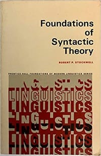 Foundations of Syntactic Theory