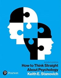 书籍 How to Think Straight About Psychology的封面