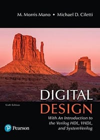 书籍 Digital Design: With an Introduction to the Verilog HDL, VHDL, and SystemVerilog (6th Edition)的封面
