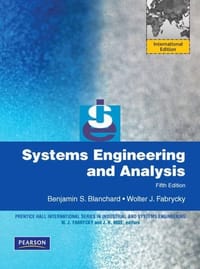 Systems Engineering and Analysis