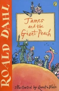 书籍 James and the Giant Peach的封面