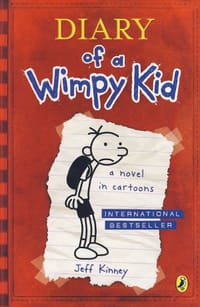 书籍 Diary of a Wimpy Kid的封面