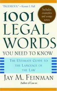 1001 Legal Words You Need to Know