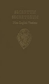 Secretum Secretorum vol I text