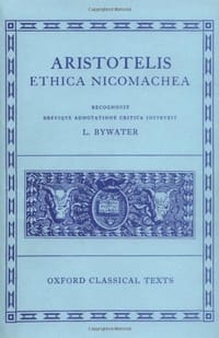 书籍 Ethica Nicomachea的封面