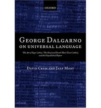 George Dalgarno on Universal Language \The Art of Signs\"
