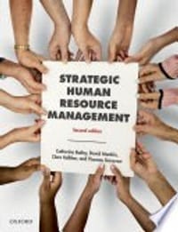 Strategic human resource management - Catherine Bailey