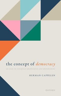 书籍 The Concept of Democracy的封面
