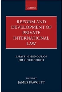 Reform and Development of Private International Law