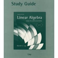 Study Guide for Linear Algebra and Its Applications, 3rd Edition - David C. Lay