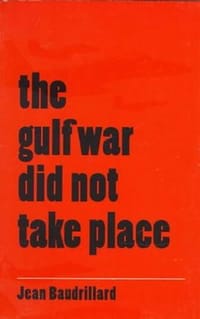 书籍 The Gulf War Did Not Take Place的封面