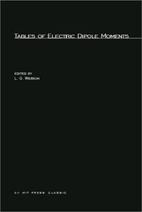 Tables of Electric Dipole Moments