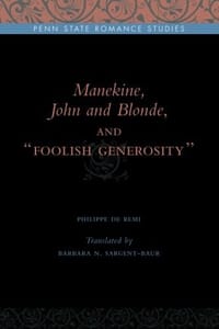 Manekine, John and Blonde, and "Foolish Generosity"