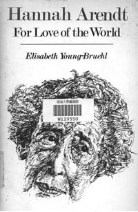 书籍 Hannah Arendt:For love of the world的封面