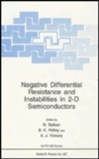 Negative Differential Resistance and Instabilities in 2-D Semiconductors