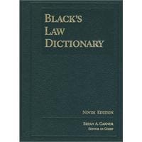 Black's Law Dictionary, Standard Ninth Edition