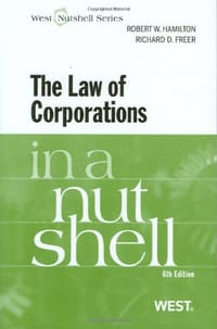 The Law of Corporations in a Nutshell, 6th