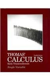 Thomas' Calculus Early Transcendentals, Single Variable with MML/Msl Student Access Code Card