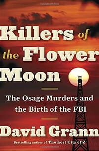 书籍 Killers of the Flower Moon的封面