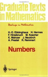 书籍 Numbers (Graduate Texts in Mathematics / Readings in Mathematics) (v. 123)的封面