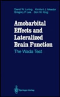 Amobarbital Effects and Lateralized Brain Function