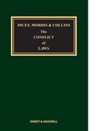 Dicey, Morris & Collins on the Conflict of Laws
