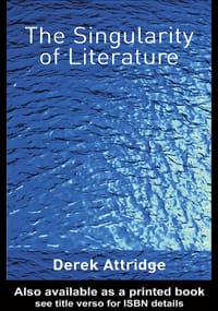 The Singularity of Literature