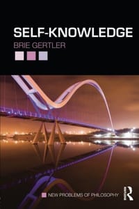 Self-Knowledge - Brie Gertler