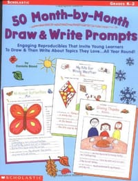50 Month-By-Month Draw & Write Prompts