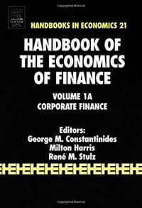 书籍 Handbook of the Economics of Finance的封面