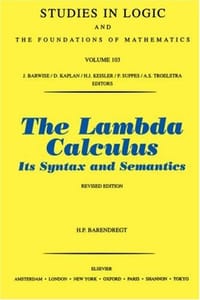 书籍 The Lambda Calculus, Its Syntax and Semantics . Revised Edition的封面