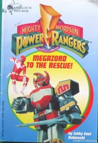 书籍 Megazord to the Rescue Mighty Morphin Power Rangers的封面