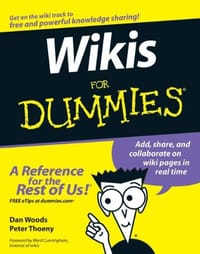 书籍 Wikis For Dummies的封面