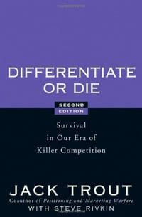 书籍 Differentiate or Die的封面