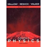 Extended , Fundamentals of Physics, 6th Edition