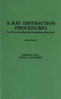X-Ray Diffraction Procedures