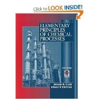Elementary Principles of Chemical Processes