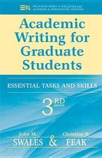 书籍 Academic Writing for Graduate Students的封面