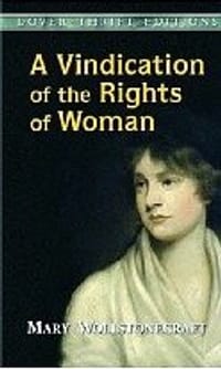 书籍 A Vindication of the Rights of Woman的封面