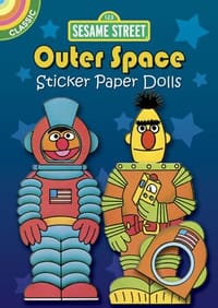 Sesame Street Outer Space Sticker Paper Dolls