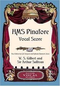 《比纳佛》缩编谱 H.M.S. Pinafore Vocal Score